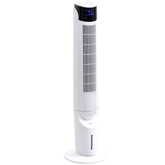 Air Cooler, Evaporative Ice Cooling Tower Fan Bedroom w/ Remote Control