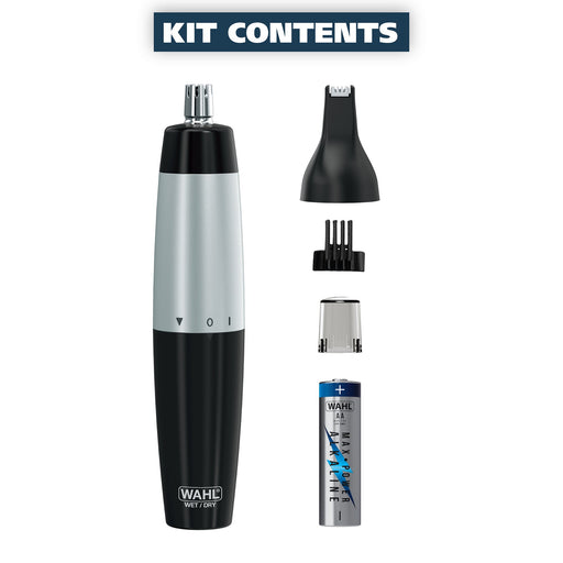 Wahl Wet Dry 2-in-One Ear, Nose and Brow Trimmer Model 05560-3808