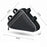 1.2/1.5L Bicycle Bike Storage Bag Triangle Saddle Frame Waterproof Cycling Pouch