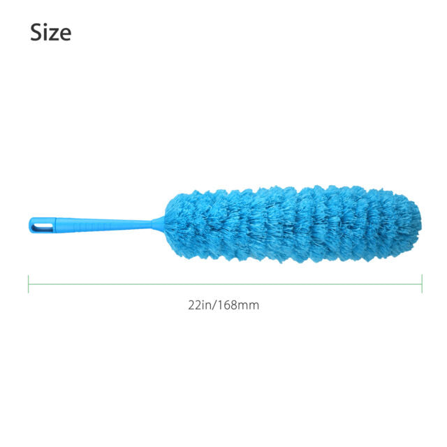 Microfiber Duster Cleaning Brush Dust Cleaner Bendable Handle Soft Ceiling Fan