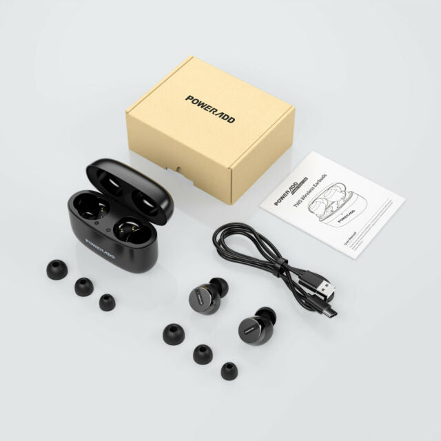 TWS Wireless Bluetooth 5.0 Earphones Headset Earbuds Stereo Headphones With Mic