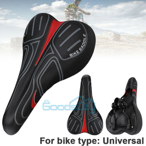 MTB Mountain Gel Extra Comfort Saddle Bike Bicycle Cycling Seat Soft Cushion Pad