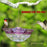 HummBlossom CUTEST HUMMINGBIRD Feeder PLUM  4 OZ. HUMMERS LOVE IT!! MADE IN USA