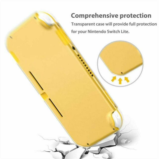 For Nintendo Switch Lite Carrying Case Bag+Shell Cover+Tempered Glass Protector