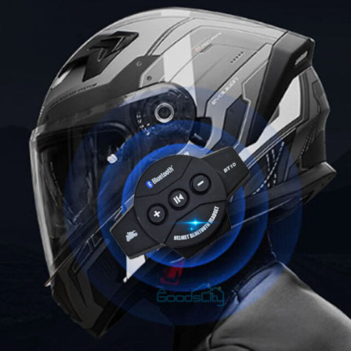 Rechargeable Motorcycle Wireless Bluetooth Helmet Headset Speaker Call BT-10