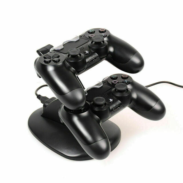 For PS4 PlayStation4 Controller Dual USB Charger LED Dock Station Charging Stand 2 pack