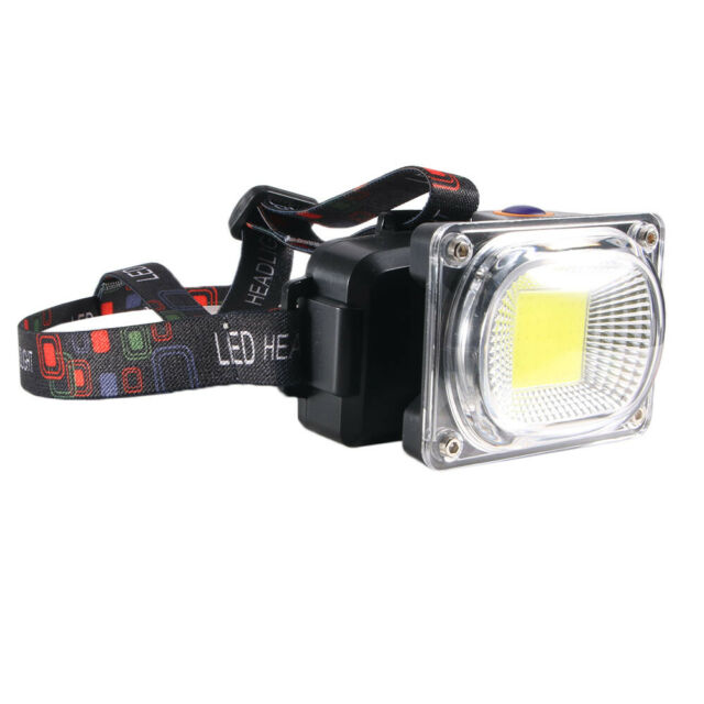150000LM COB LED Headlamp Rechargeable Head Light Flashlight Torch Lamp Camping