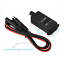 Motorcycle Dual USB Charger SAE to USB Cable Adapter Voltmeter for CellPhone GPS