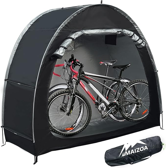 Outdoor Bike Covers Storage Shed Tent,210D Oxford Thick Waterproof Fabric, outdoor