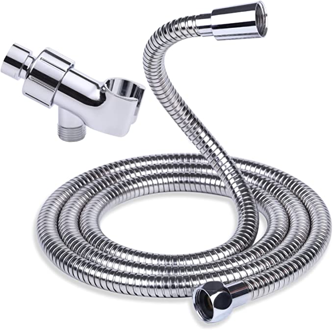 Shower Hose, 69 inches Expandable Shower Hose Extra Long for Bathing Toilet Cleaning, Leakproof