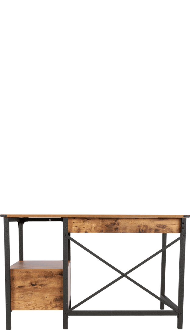 Better Homes & Gardens Rustic Country Desk, Weathered Pine Finish