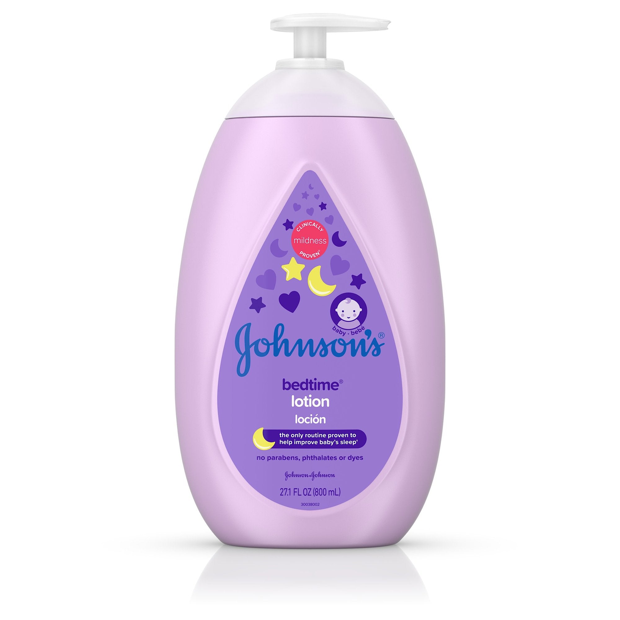 Johnson's Bedtime Baby Lotion with NaturalCalm Aromas, 27.1 fl oz