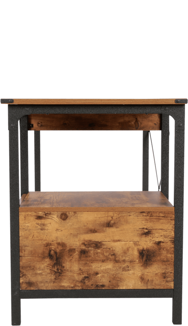 Better Homes & Gardens Rustic Country Desk, Weathered Pine Finish