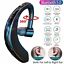 Wireless Bluetooth 5.0 Earpiece Headset Driving Trucker Earbuds Noise Cancelling