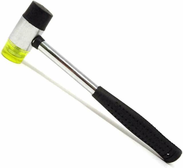 25mm Mini Small Rubber And Nylon Head Face Mallet Hammer Handle Shaft