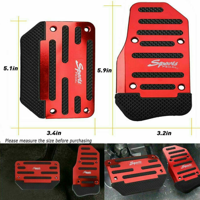 Non-Slip Automatic Gas Brake Pedal Cover Pad Universal Car Accessories EOA