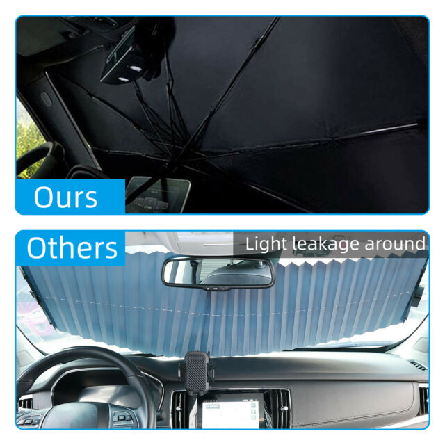 Foldable Car Sun Shade Windshield Sunshade Front Window Cover Visor UV Umbrella