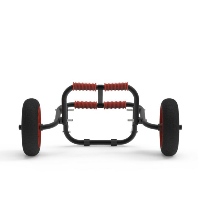 Bend Kayak Canoe Boat Carrier Rack Dolly Trailer Trolley Transport Cart Wheel