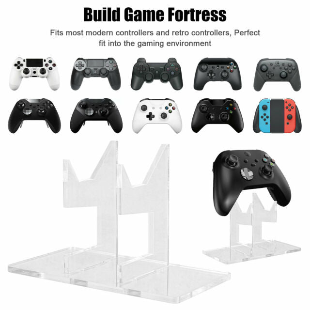 Universal Clear Game Controller Stand Holder for Xbox One/360 Switch PS3 PS4 PS5