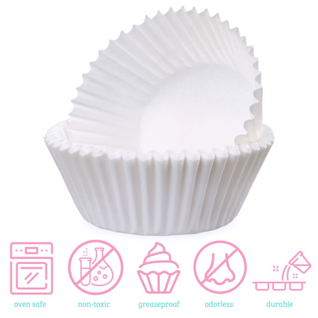 500PC Paper Cupcake Liner Holders Bake Muffin Dessert Baking Chocolate Cups Mold