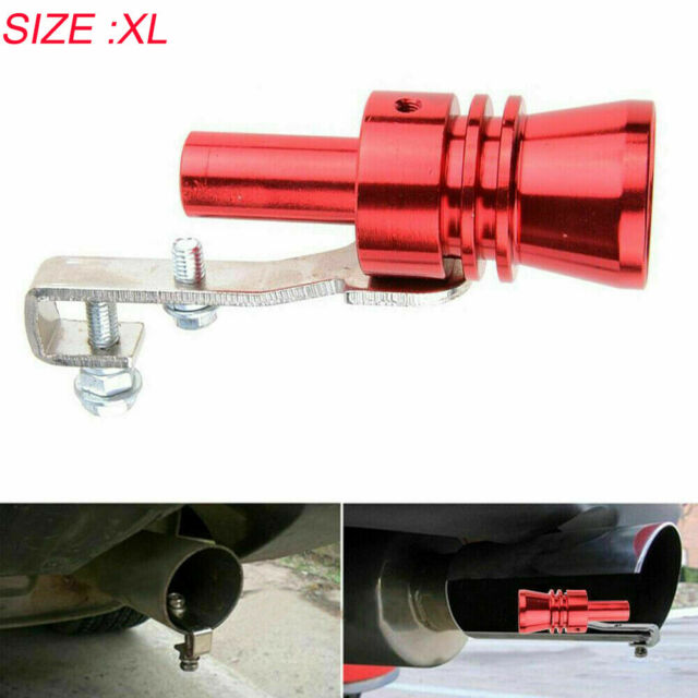 Blow Off Valve Noise Turbo Sound Whistle Simulator Car Accessories Muffler Tip