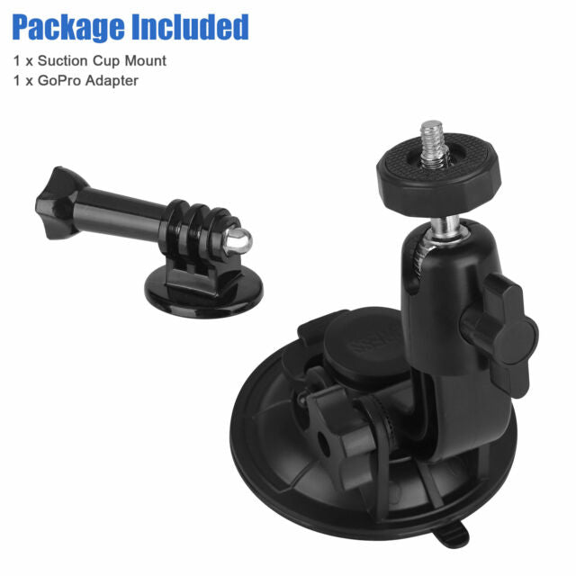 Suction Cup Car Holder Mount Windshield Bracket for GoPro Hero DSLR Nikon Camera