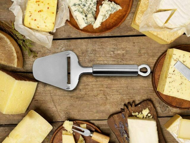 Cheese Slicer Stainless Steel 9.3 In Heavy Duty Plane Cheese Knife Cheese Cutter