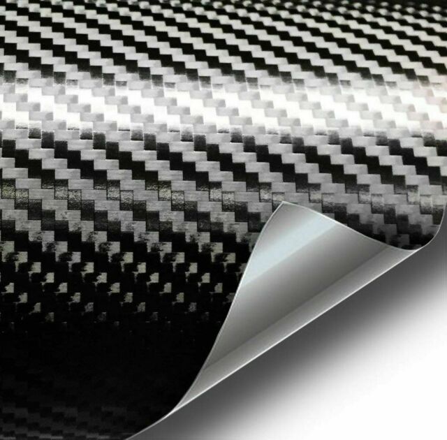 Auto Accessories 7D Glossy Carbon Fiber Vinyl Film Car Interior Wrap Stickers