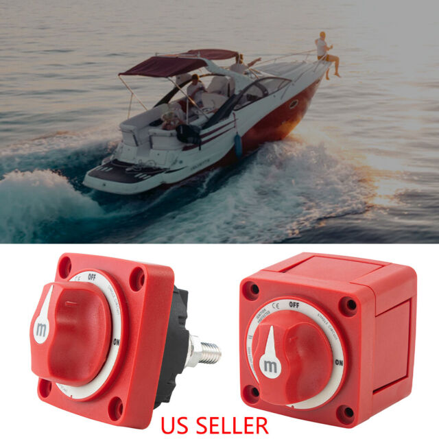 6006 M-Series Battery Switch Single Circuit On/Off Marine Boat