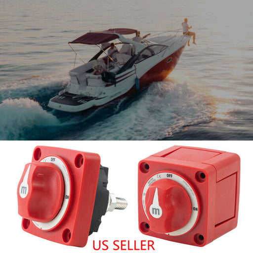 6006 M-Series Battery Switch Single Circuit On/Off Marine Boat