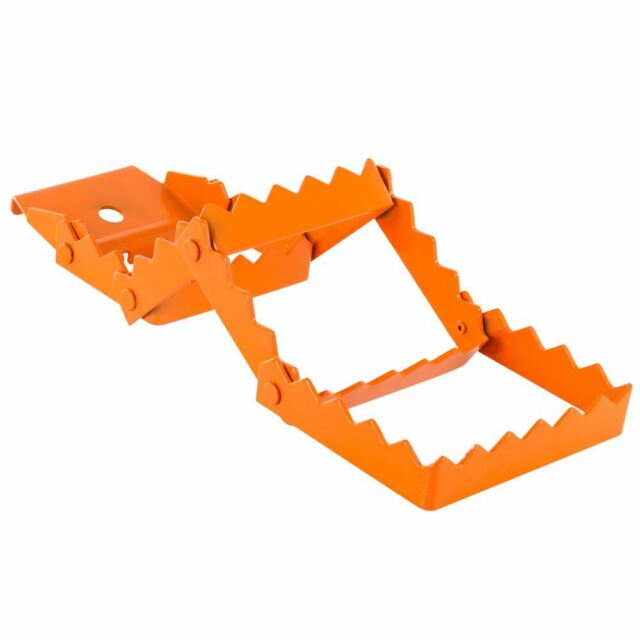 Apex TP-7417 Heavy Duty Vehicle Recovery Traction Grip Track (Orange, Single)