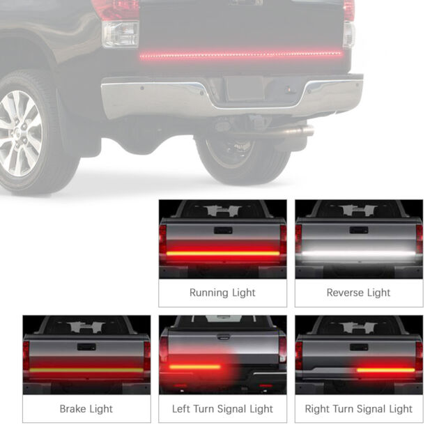 60" Led strip tailgate light bar reverse brake signal for Chevy Ford Dodge Truck