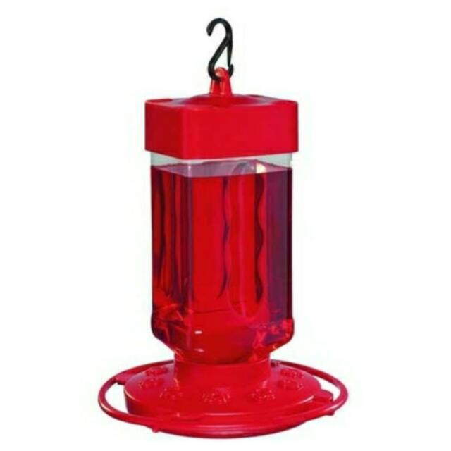 First nature hummingbird feeder 32 oz wide mouth #3055 easy clean with 10 ports