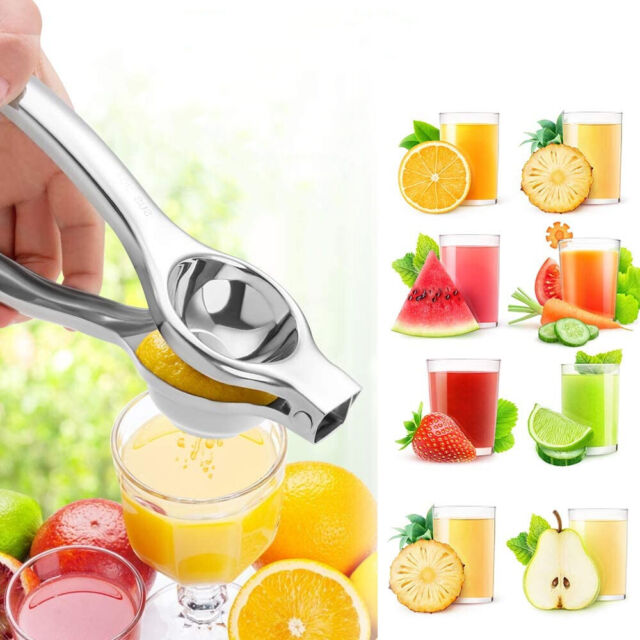 Stainless Steel Lemon Orange Lime Juicer Squeezer Hand Press Tool Kitchen & Bar