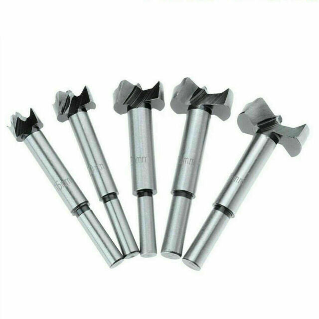 15-35mm Forstner Wood Hole Saw Drill Bit Wood Hole Opener Set Woodworking Tool