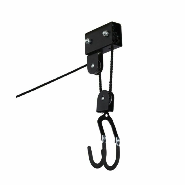 Kayak Hoist Lift Garage Storage Canoe Hoists 125 lb Capacity Mounting Brackets