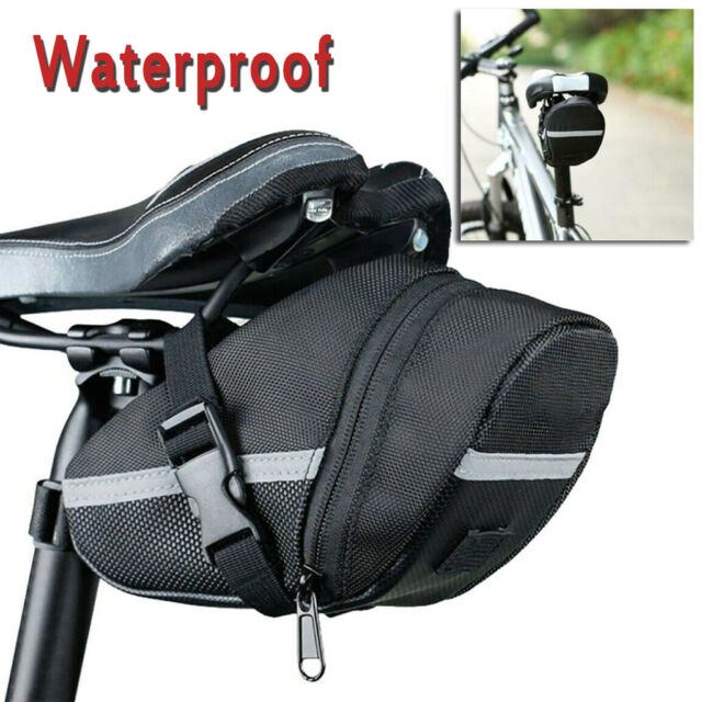 Waterproof Bike Saddle Bag Bicycle Under Seat Storage Tail Pouch Cycling Bags