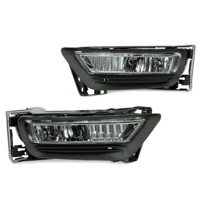 For 2013-2015 Honda Accord Sedan 4Dr Replacement Fog Lights+Switch Left+Right