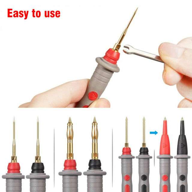 23 in 1 Multimeter Test Lead Kit for Fluke Meter Electrical Alligator Clip Probe