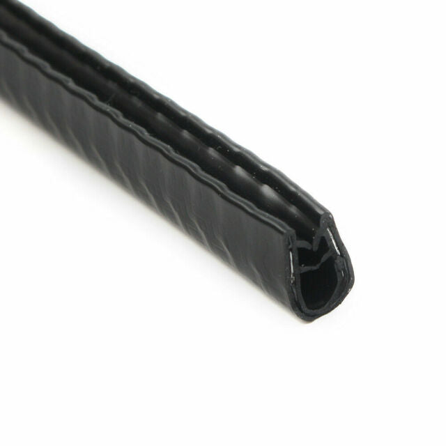 20FT Car Door  Edge Guard Moulding Trim Rubber Edge Strip Seal Protector Black