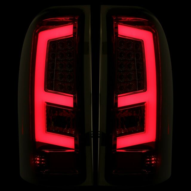 For 2007-2014 Chevy Silverado 1500 2500 Smoke lens Tail Lights Brake Lamps LED