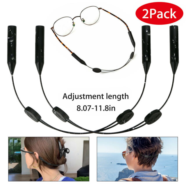 2x Glasses Strap Neck Cord Sports Eyeglasses Band Sunglasses Rope String Holder