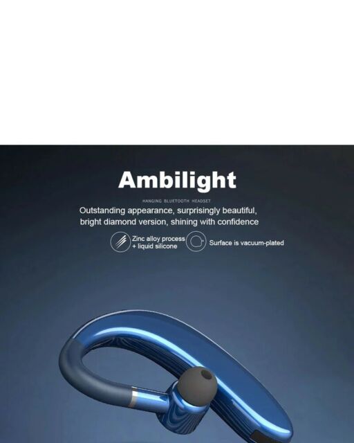 Wireless Bluetooth Handsfree Headphone Earphone Earbud Headsets For Smart Phone