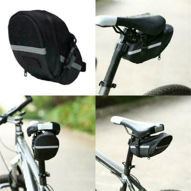 Waterproof Bike Saddle Bag Bicycle Under Seat Storage Tail Pouch Cycling Bags