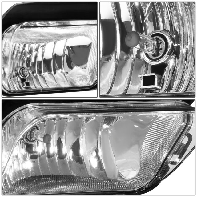 For 02-06 Chevy avalanche Silverado clear lens bumper fog light lamps w/switch