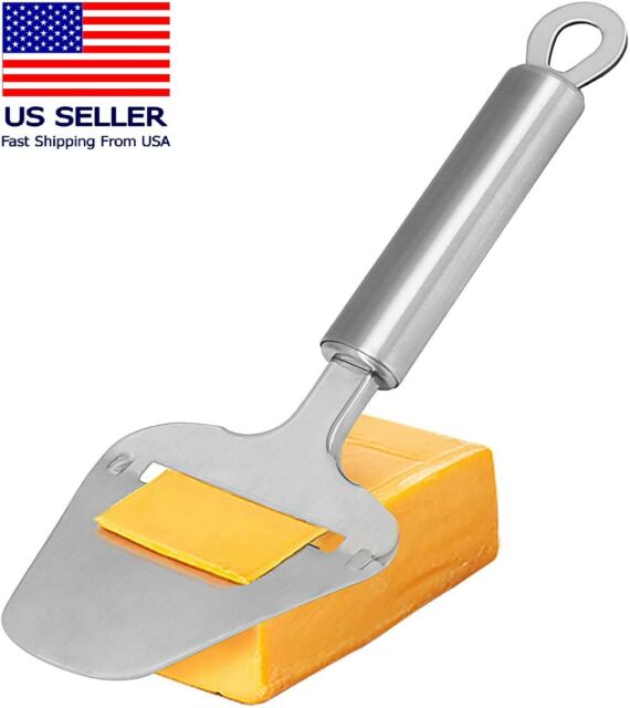 Cheese Slicer Stainless Steel 9.3 In Heavy Duty Plane Cheese Knife Cheese Cutter