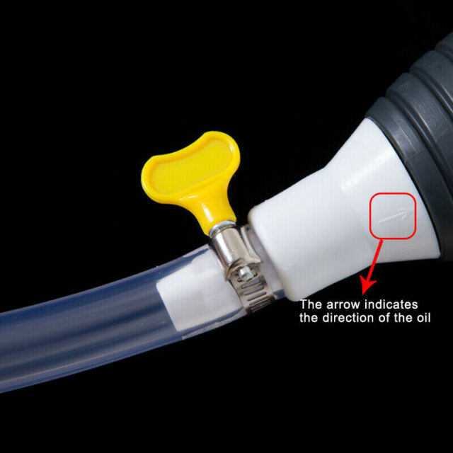 NEW Gas Transfer Siphon Pump Gasoline Siphone Hose Oil Water Fuel Transfer Pump