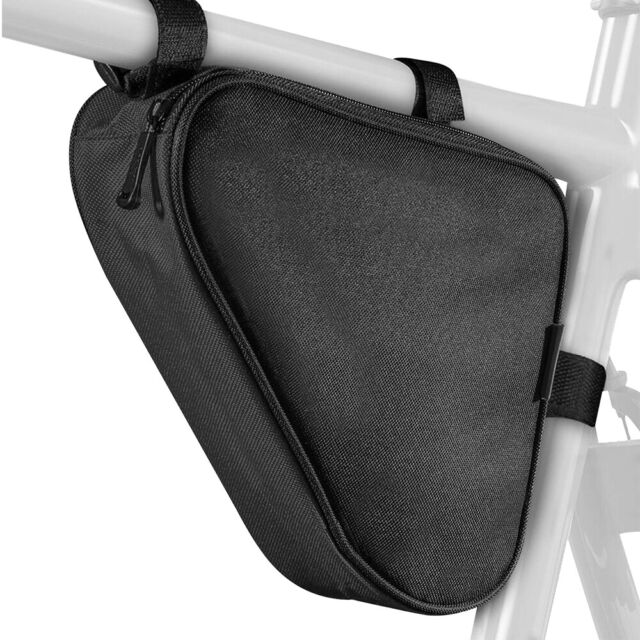 1.2/1.5L Bicycle Bike Storage Bag Triangle Saddle Frame Waterproof Cycling Pouch