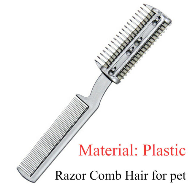 Razor Comb Hair Shaper for pet Hair Cutting Styling dog cat Cutting Thinning