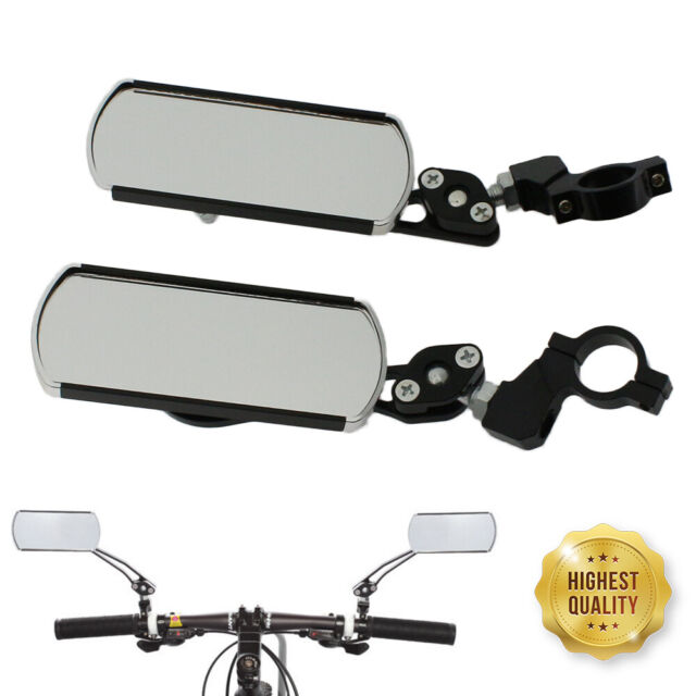 2Pcs 360°Rotate Bike Bicycle Cycling Rear View Mirror Handlebar Safety Rearview